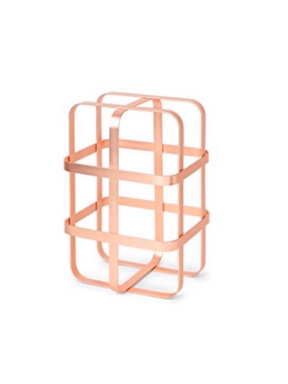Umbra Pulse matte Copper 6 bottle Wine rack